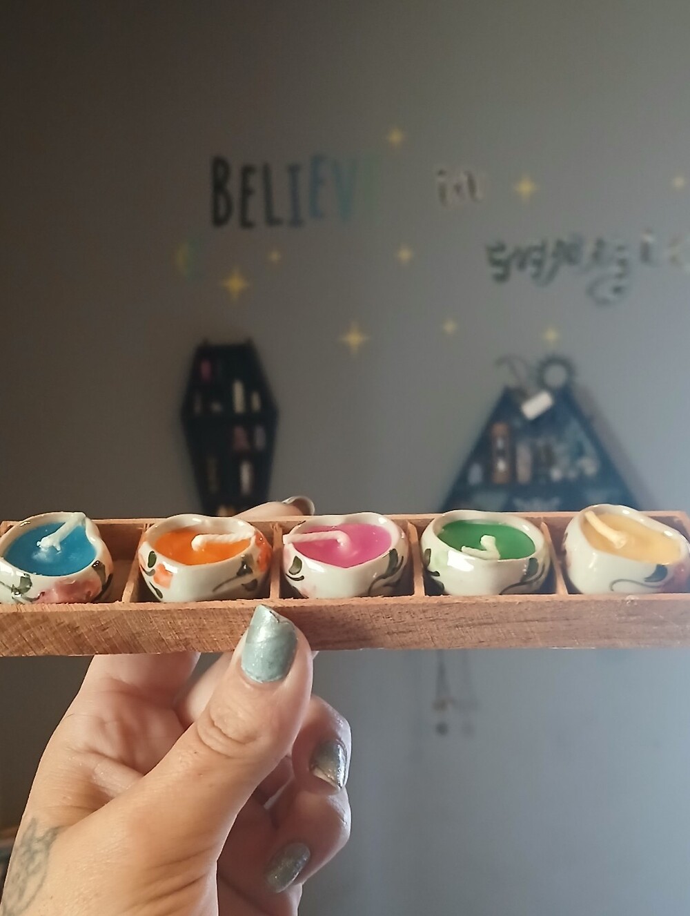 Tiny Vessels, Big Intentions: The Oracle Candle Set